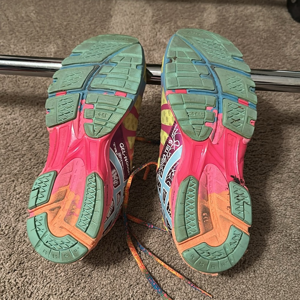 ASICS multi bright color sneakers - Picture 4 of 5